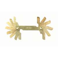 16 - Leaf Metric Thread Pitch Gauge, Carded