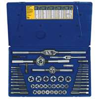 53 Pc. Machine Screw / Fractional Tap & Hex Die Set