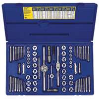 (AHN-26376) 76 Pc. Machine Screw and SAE/Metric Tap and Hex Die Set