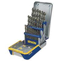 29 Pc. Cobalt M-42 Metal Index Drill Bit Set