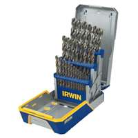29 Pc. Cobalt Alloy Steel M-35 Metal Index Drill Bit Set