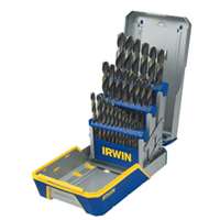 29 Pc. Black & Gold Metal Index Drill Bit Set