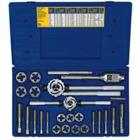 (AHN-97311) 25 Pc. Metric Tap and Hex Die Set