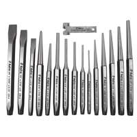 16 Pc. Punch and Chisel Set