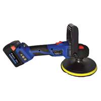 20V 7" Brushless Variable Speed Rotary Polisher With 2 Batteries