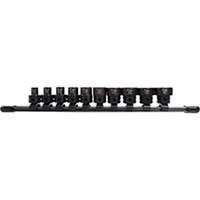 10pc 3/8" Drive Nano Impact Sockets - SAE
