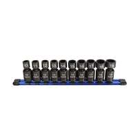 10 Pc. 3/8" Drive Nano Pinless Universal Impact Sockets - Metric