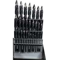 ONYX 29pc TurboStep HSS Reduced Shank Mechanics Length Drill Bits