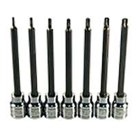(ATD-13774) 7 Pc. Extra Long Star Bit Socket Set