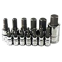 (ATD-13784) 13 Pc. SAE  Hex Bit Socket Set