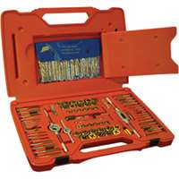 (ATD-277) Machine Screw, Fractional & Metric Tap & Die Drill Bit Set, 117 pc.