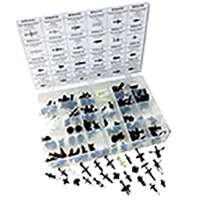 (ATD-39358) 120 Pc. Master Push-Pin Retainer Assortment