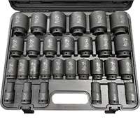 (ATD-64129) 29-Pc. 3/4” Drive 6 Point SAE Deep Impact Socket Set
