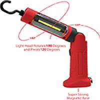 (ATD-80303) Saber Single Strip 3-Watt LED Cordless Rechargeable Work Light