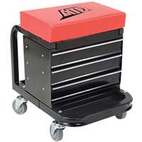 (ATD-81047) Heavy Duty Toolbox Creeper Seat, 450lb Capacity