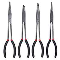 Long 11” Needle Nose Pliers Set, 4 pc.