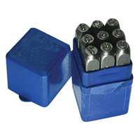 3/16” Steel Figure Stamp Set, 9 pc.