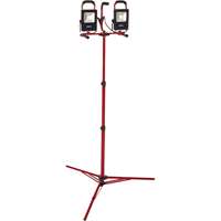 (BAY-SL-1522) 4,400 Lumen LED Convertible Dual Fixture Work Light on Tripod Stand
