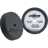 8" x 2" Recessed back black foam grip pad "Finishing pad"