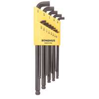 (BHS-16537) Stubby Ball End L-Wrenches, Long, 13 pc.