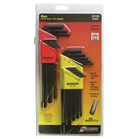 (BHS-22199) ProGuard Hex End, L-Wrenches, Inch, Metric, Long, 22 pc.