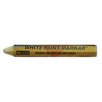(BJK-MK-510-2) 1/2" White Paint Marker (Hex)
