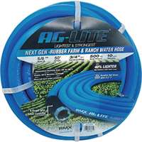 AG-Lite Rubber Water Hose Assembly 5/8in x 50ft