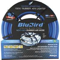 (BLB-BB1250) BluBird Rubber Air Hose Assembly 1/2in x 50ft