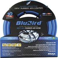 (BLB-BB3850) BluBird Rubber Air Hose Assembly 3/8in x 50ft