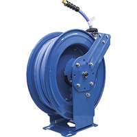 (BLB-BBRDA3850) BluBird Rubber Air Hose Reel Dual Arm Assembly 3/8in x 50ft