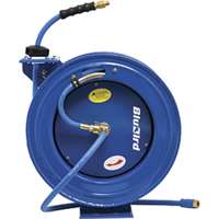 (BLB-BBRHD3850) BluBird Rubber Air Hose Reel Heavy Duty Single Arm Assembly 3/8in x 50ft