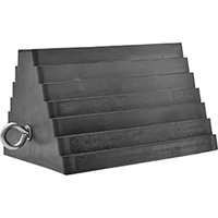 (BLB-BBRWC01) Blubird Pyramid Wheel Chock with Eye-bolt