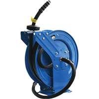 OilShield 3/4in x 50ft Rubber Fuel Transfer Hose Heavy Duty Single Arm Reel