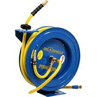 (BLB-OSRHD1250) OilShield Rubber Air Hose Reel Heavy Duty Single Arm Assembly 1/2in x 50ft