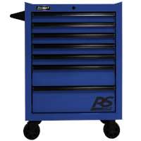 27" RS PRO 7 DWR ROLLER CABINET-BLUE