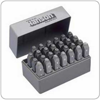 C.H. HANSON CHH20626 - 1/4" Standard Steel Stamp Letter & Number Set,3/8 x 2-5/8