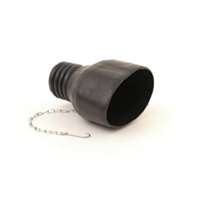 Oval Tailpipe Adapter for Exhaust Hose - 3.5"x8.5"