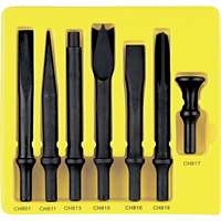 Grey Pneumatic CS807 - 7pc HD Chisel Set - .498 Shank Set