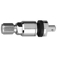 CV-003 Chrome Metal Press-in Valve for 1-Sensor