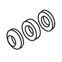 (DEV-JGA4035K5) Conventional and HVLP Guns Accessory:  Multiple Parts Kit