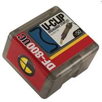 Breakaway StapleClips - U-Clip Rounded Corner, bag of 50