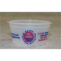 1/4-Pint Plastic Mixing Cups, box of 200