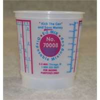 1/2-Pint Plastic Mixing Cups, box of 100