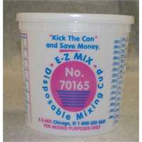 (EMX-70165) 5-Quart Plastic Mixing Cups, box of 25