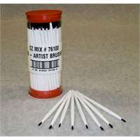 E-Z Touch-Up Artist Brushes, Tube of 100