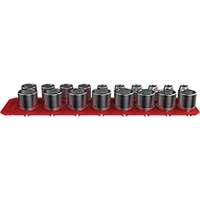 FLEXIBLE MAGNETIC DOUBLE SOCKET RAIL 3/8