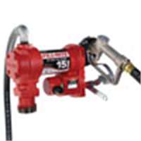 12 Volt DC 15 GPM (57 LPM) Pump with Hose and Manual Nozzle