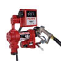 12 Volt DC 15 GPM (57 LPM) Pump with Gallon Meter, Hose and Manual Nozzle
