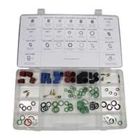 Heavy Duty Truck A/C Service Assortment, 114 pc