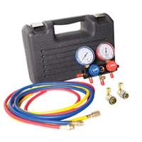 R134a Manifold Gauge and Hose Set with 60" Hoses